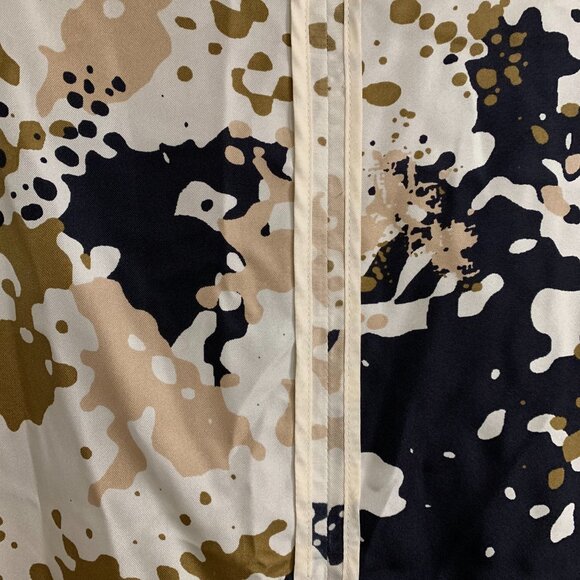 Rag & Bone Chester 100% Silk Camo Large Women's USA Oversized T-Shirt Dress EUC - Picture 6 of 13